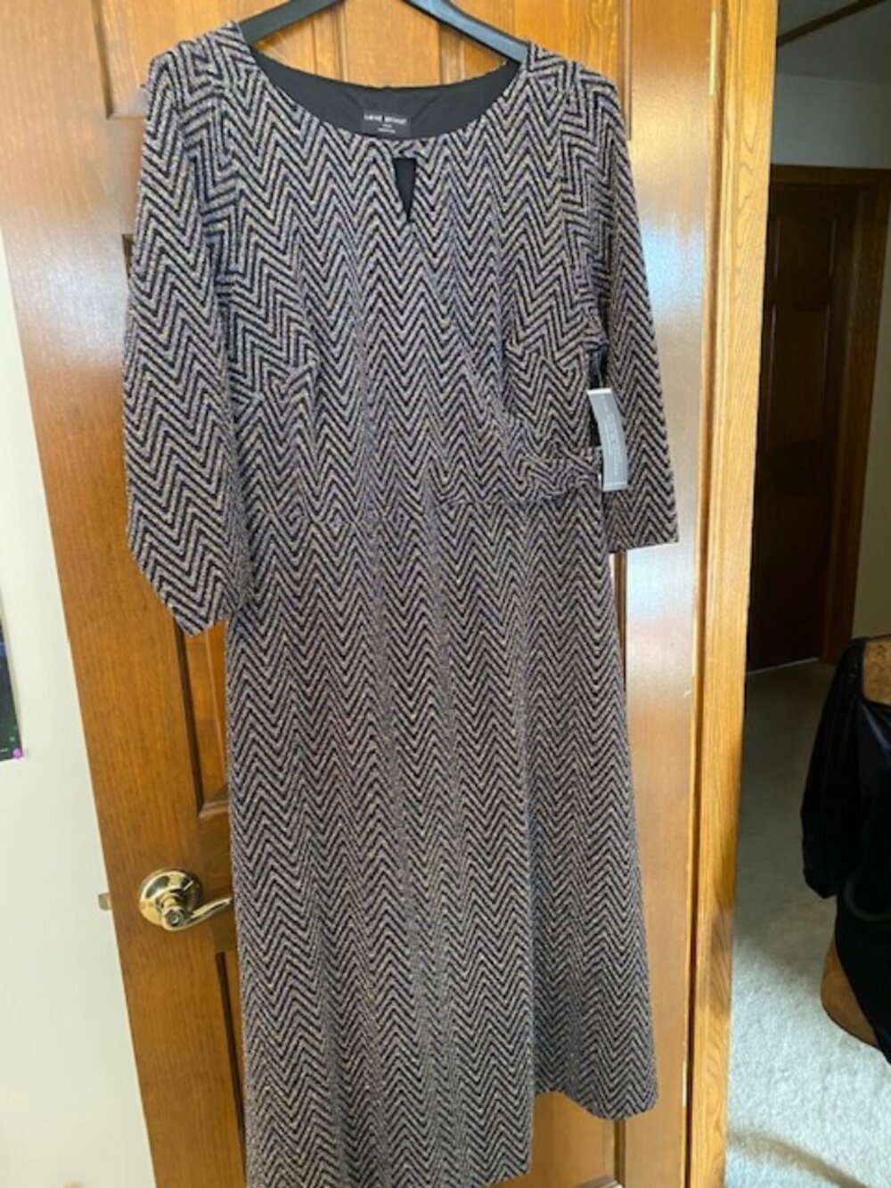 Lane Bryant METALLIC SHIMMER Knit Midi